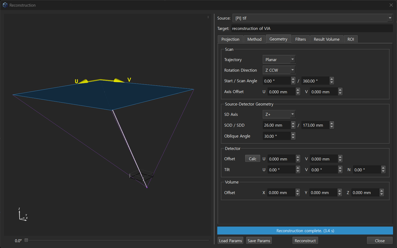 VxReconSDK Screenshot